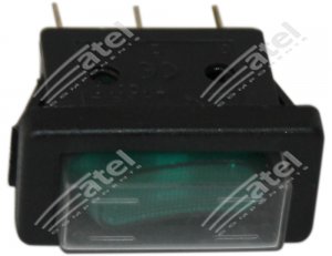 INTERRUTTORE UNIPOLARE VERDE 16A 230V