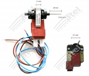 MOTORE NO FROST M45 H10 ALBERO CORTO