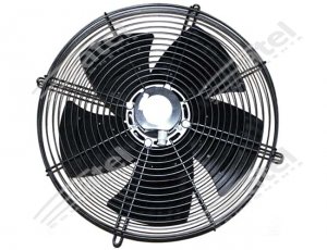 VENTILATORE ASPIRANTE 4 POLI 450MM 27° 230V 50/60HZ