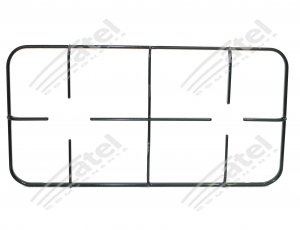 GRIGLIA SMALTATA 2 FUOCHI TECNOGAS