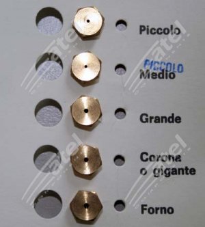 INIETTORI METANO 8MC TECNOGAS KIT 5 PZ