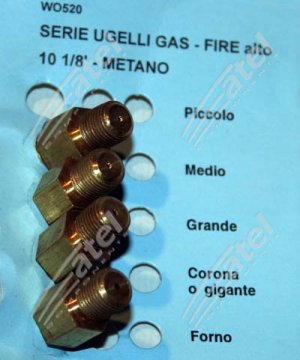 GAS-FIRE ALTO 10 1/8 MET0